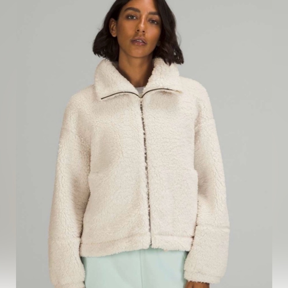 Lululemon Cinchable Fleece Zip up
